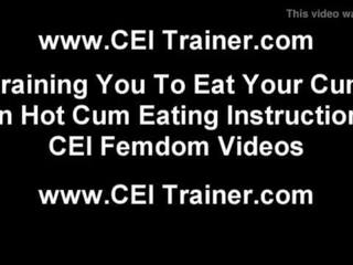 I want to watch you eat a big super load CEI