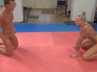 First-rate Blonde Dominates Small peter Guy, Free sex video 80