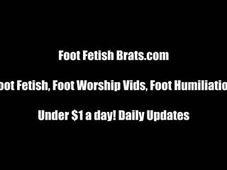 We are Going to Have a Night Full of Foot Worship: sex clip 5e