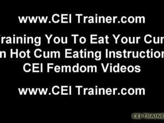 I Am Going to launch You Swallow Cum until You Love it CEI